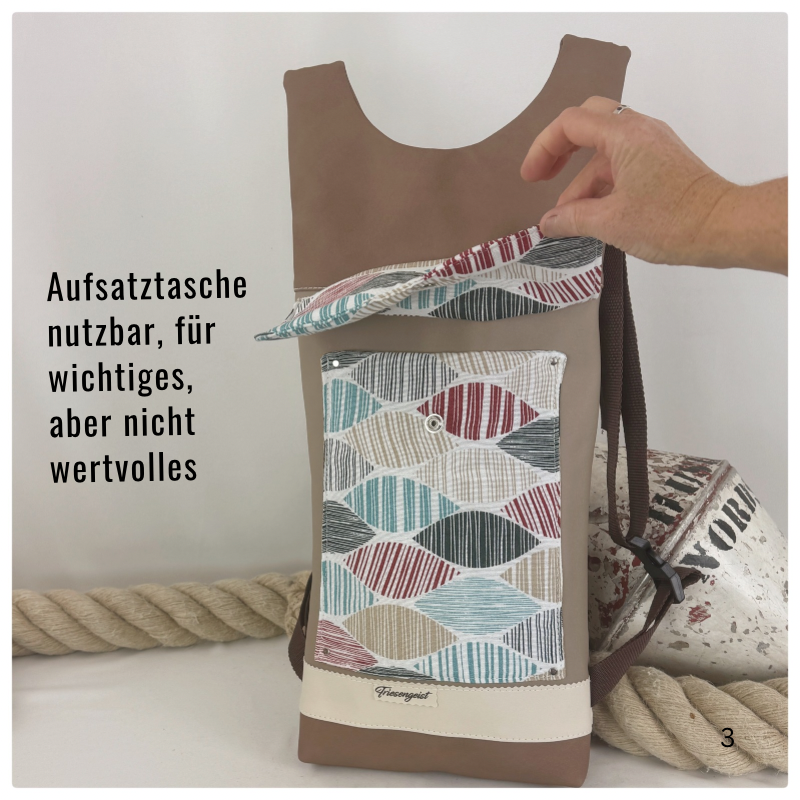 Damen- und Herrenrucksack Carmen