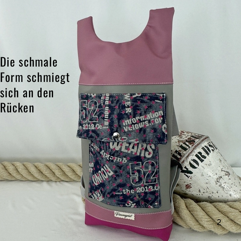 Damen- und Herrenrucksack Caro