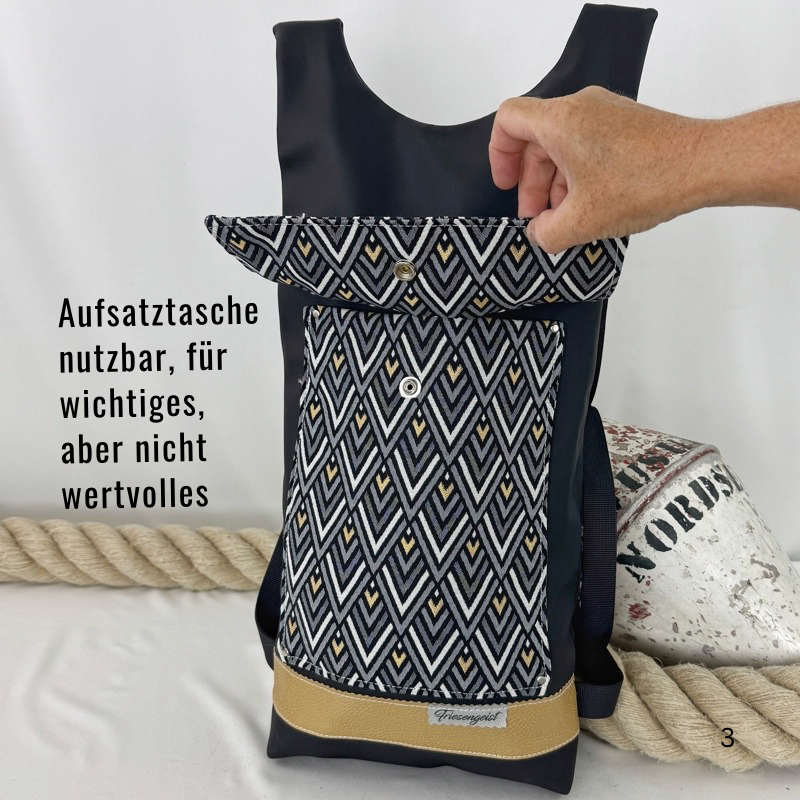 Damen- und Herrenrucksack Clara