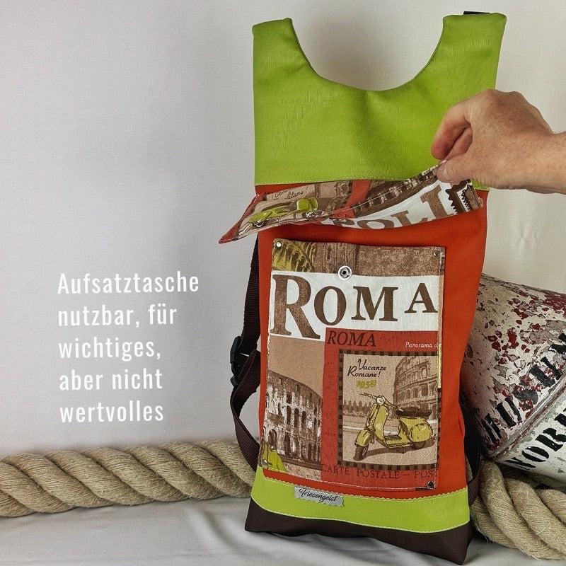 Damen -und Herrenrucksack Romana