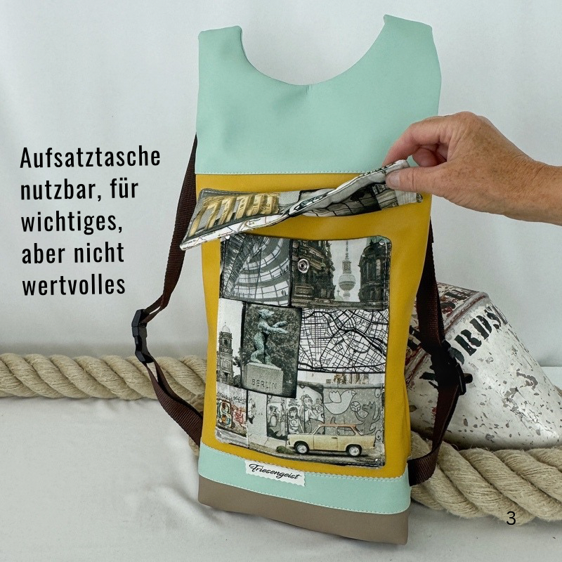 Damen- und Herrenrucksack Pankow