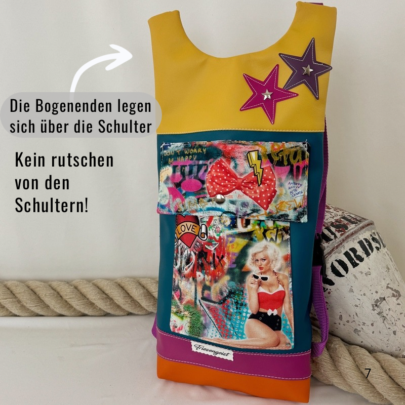 Damen- und Herrenrucksack Carola