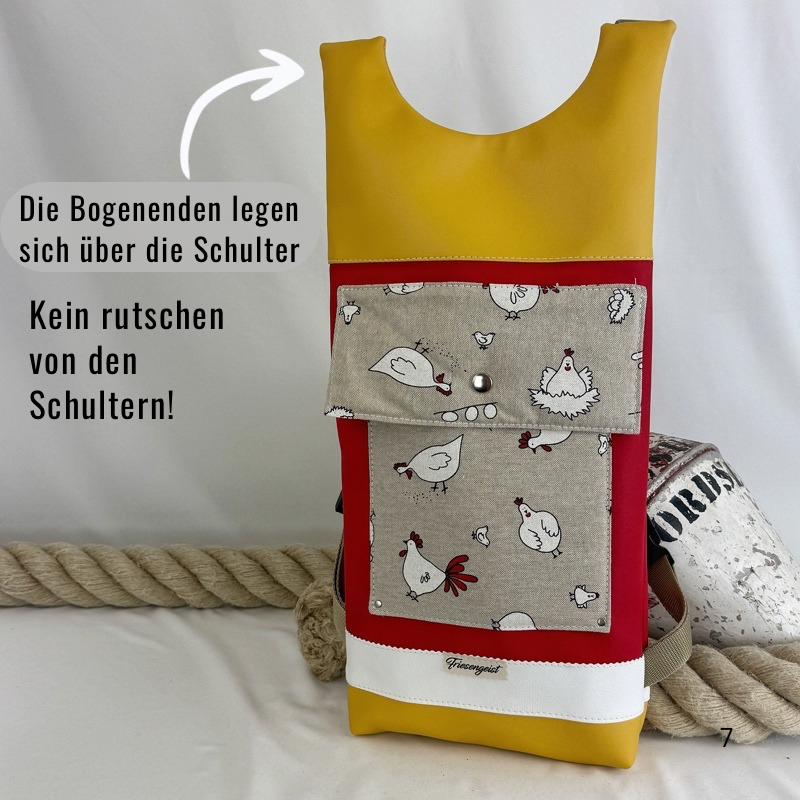 Damen- und Herrenrucksack Wilma