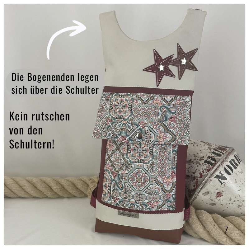 Damen- und Herrenrucksack Silke
