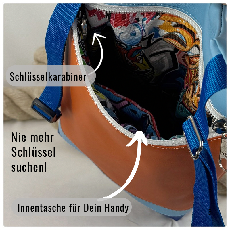 Damen- und Herrenrucksack Nane