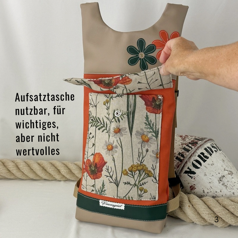 Damen- und Herrenrucksack Sona