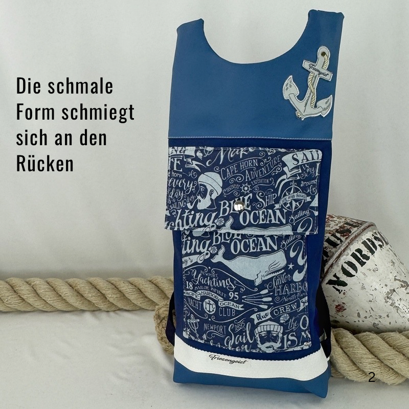 Damen- und Herrenrucksack Wabs
