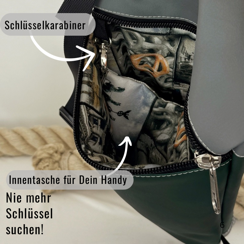 Damen- und Herrenrucksack Berlin