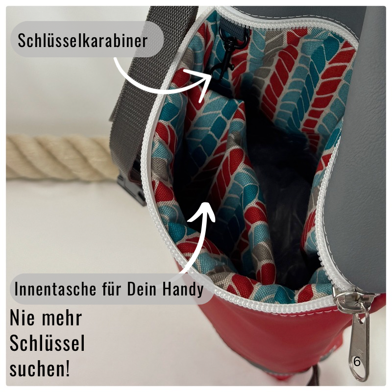 Damen- und Herrenrucksack Pia