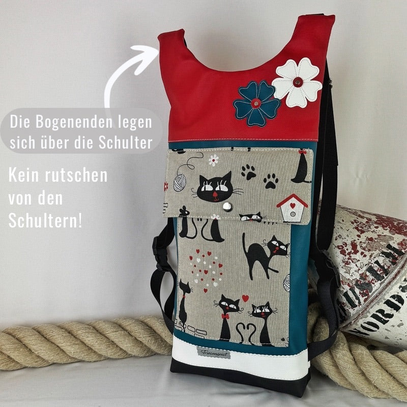 Damen -und Herrenrucksack Vanessa