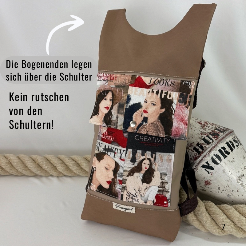 Damen- und Herrenrucksack Paola