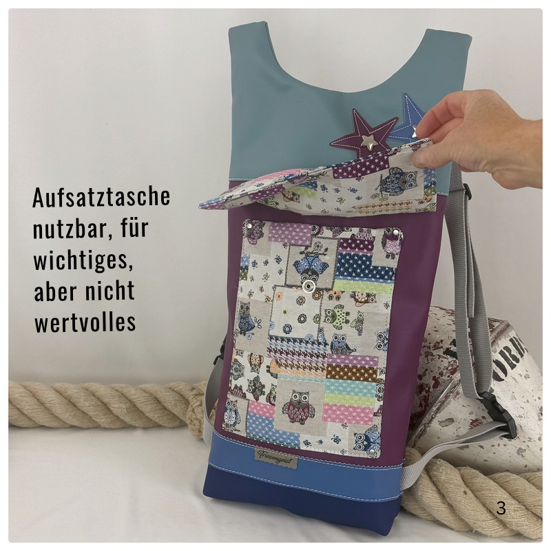 Damen- und Herrenrucksack Fentje