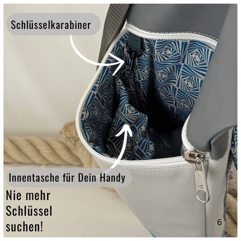 Damen- und Herrenrucksack Brigitta