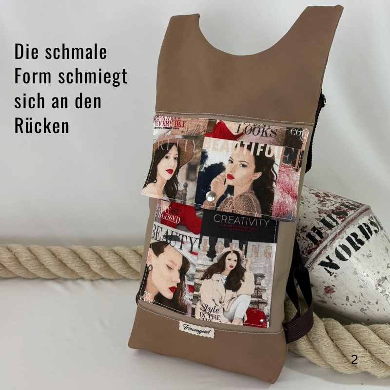 Damen- und Herrenrucksack Paola