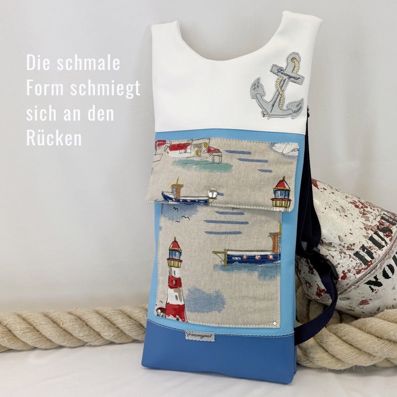 Damen- und Herrenrucksack Damp