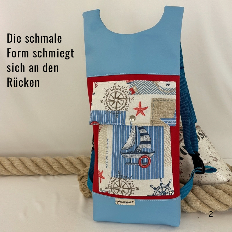 Damen- und Herrenrucksack Bremerhafen