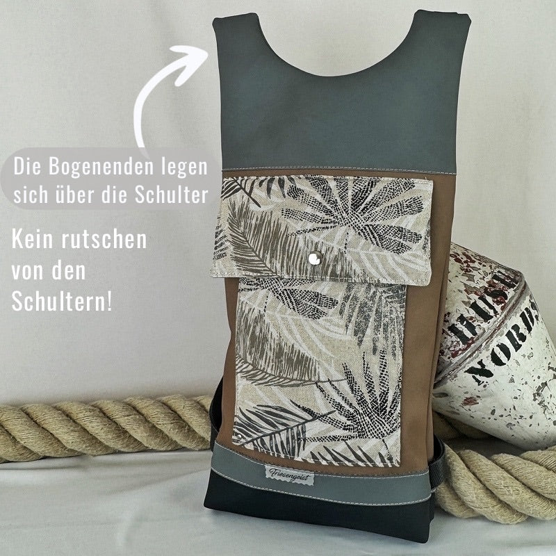 Damen und Herrenrucksack Paulina