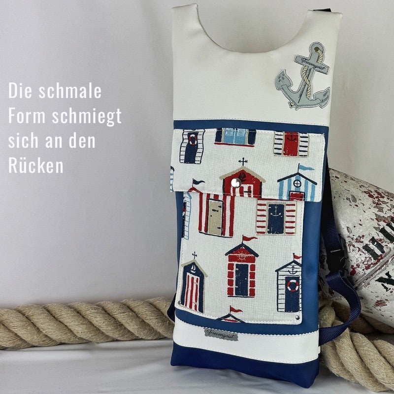 Damen und Herrenrucksack Sylt