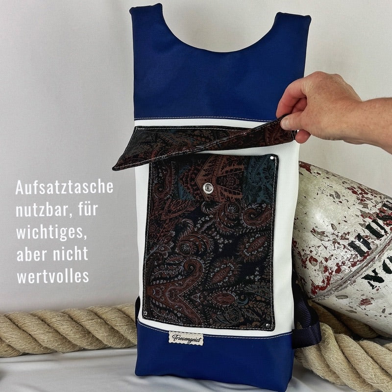 Damen und Herrenrucksack Alwine