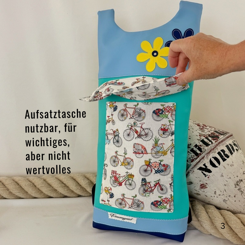 Damen- und Herrenrucksack Bärbel