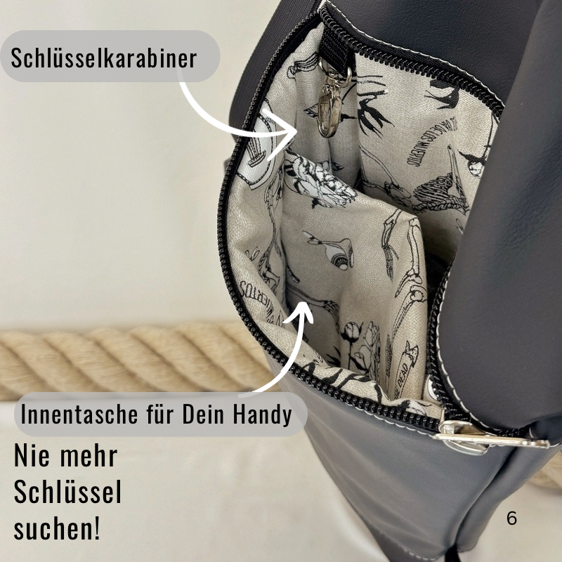Damen- und Herrenrucksack Sam