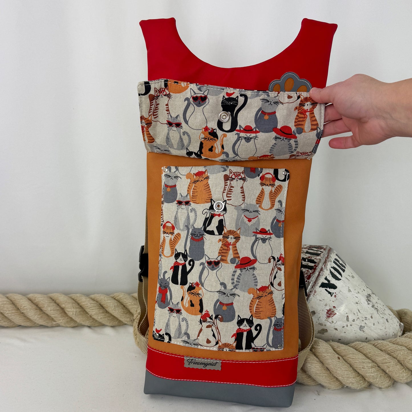 Damen- und Herrenrucksack Franka