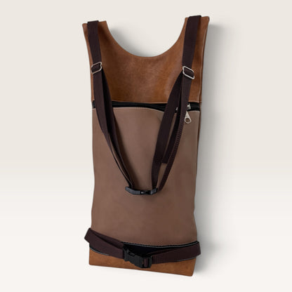 Damen- und Herrenrucksack Pelle