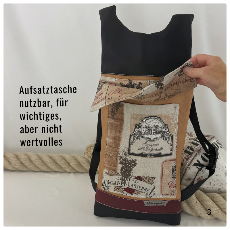 Damen- und Herrenrucksack Monja