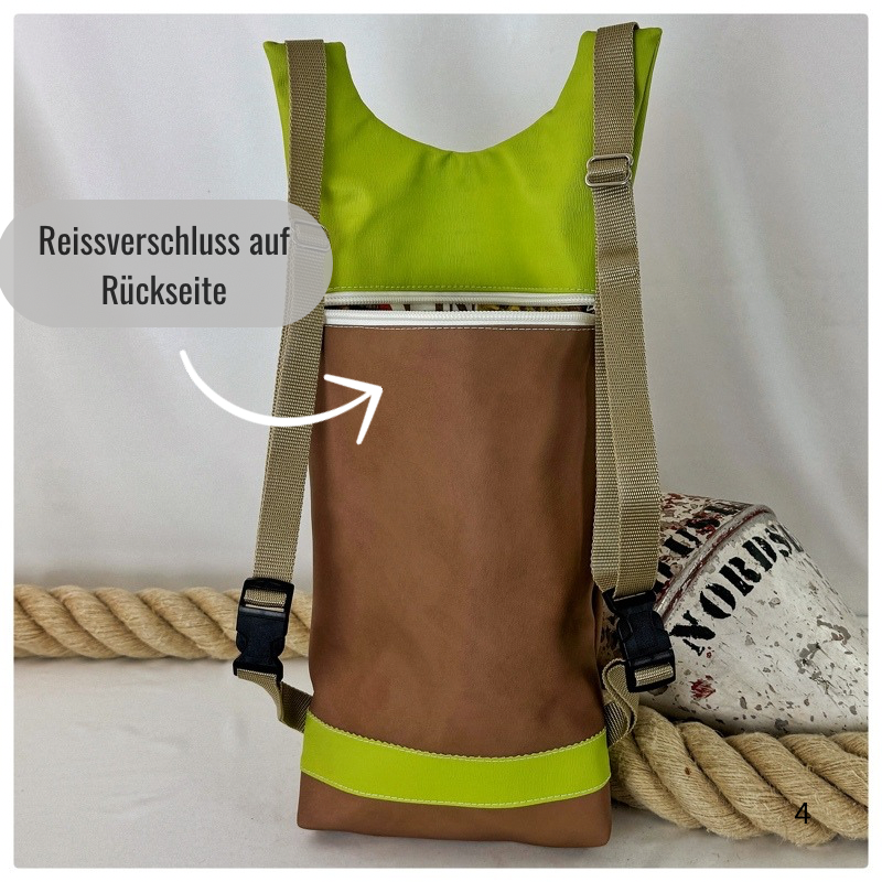 Damen- und Herrenrucksack Romana