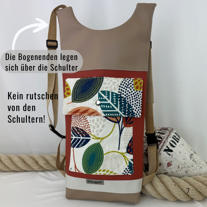 Damen- und Herrenrucksack Elke
