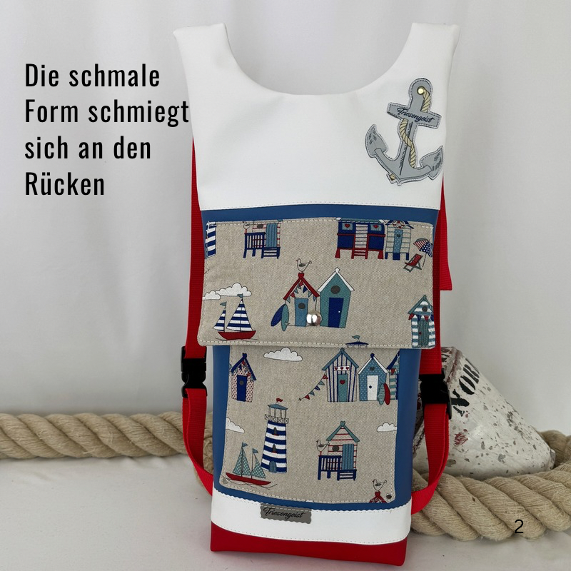 Damen- und Herrenrucksack Amrum