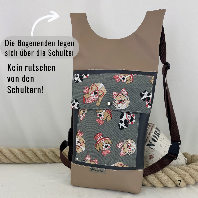 Damen- und Herrenrucksack Rucksack Waldy