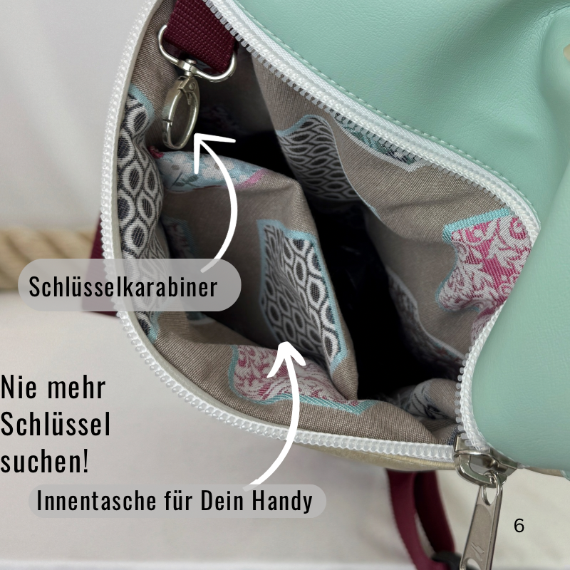Damen- und Herrenrucksack Rucksack Tanja