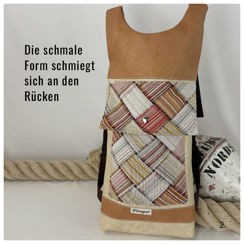 Damen- und Herrenrucksack Karin