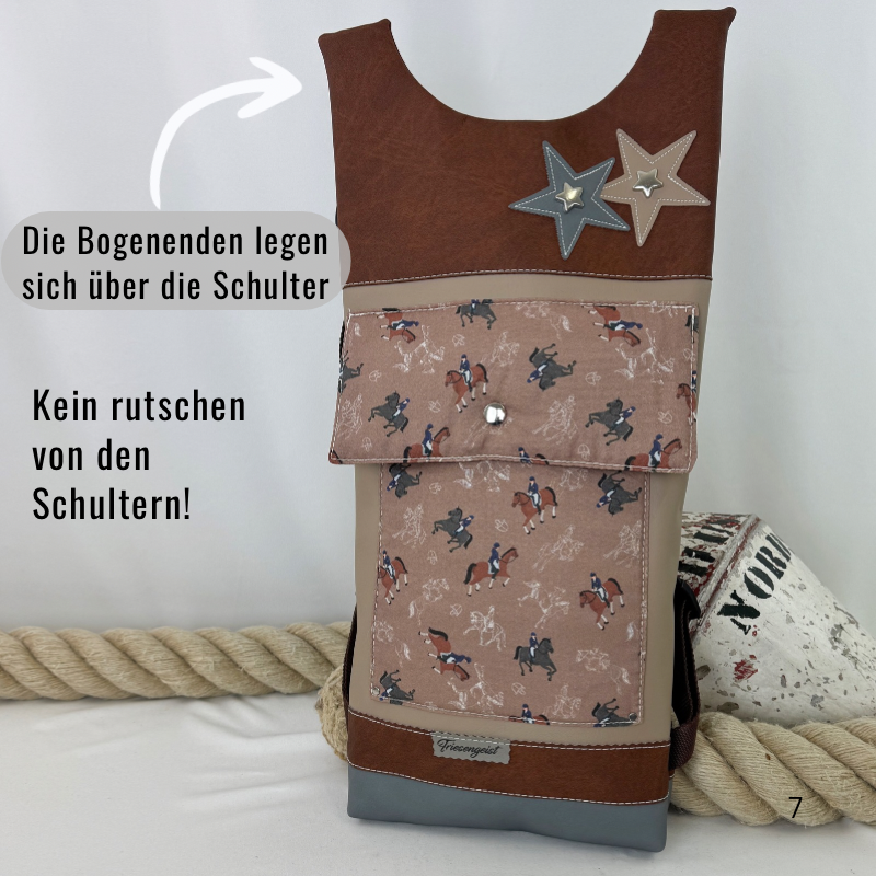 Damen- und Herrenrucksack Frieda