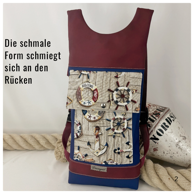 Damen- und Herrenrucksack Havneby