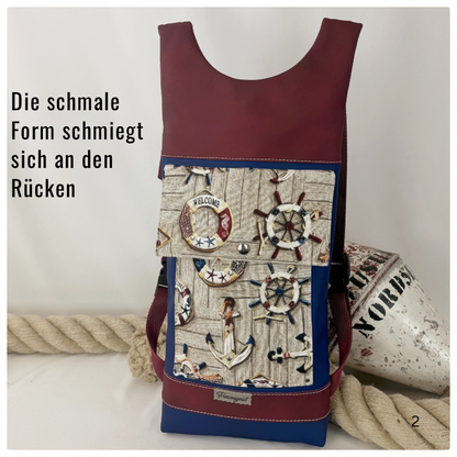 Damen- und Herrenrucksack Havneby