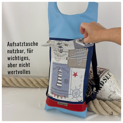 Damen- und Herrenrucksack Skagen