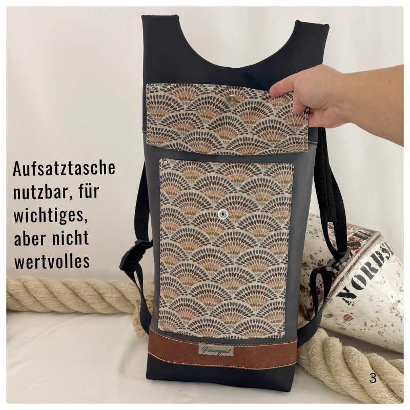 Damen- und Herrenrucksack Monique