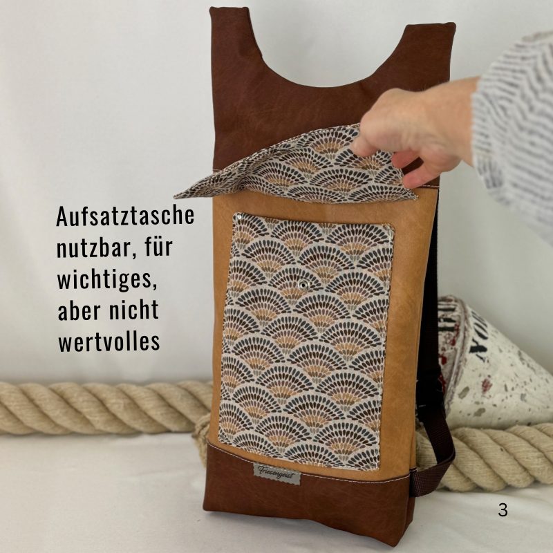 Damen- und Herrenrucksack Rucksack Hilke