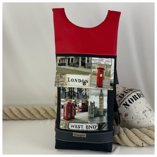 Damen- und Herrenrucksack London