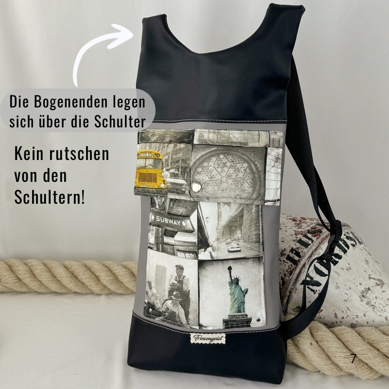 Damen- und Herrenrucksack New York