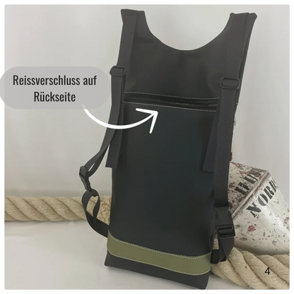Damen- und Herrenrucksack Gingko bunt