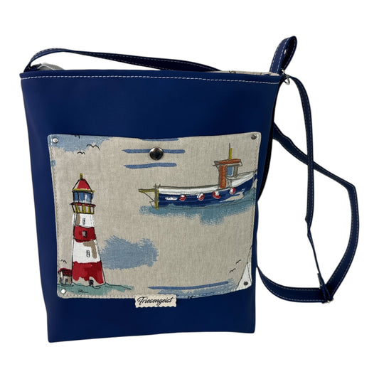 Shopper mit einem breiten Schulterträger, verlängerbar, Amrum