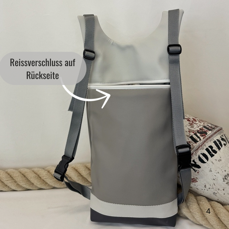 Damen- und Herrenrucksack Fiedde