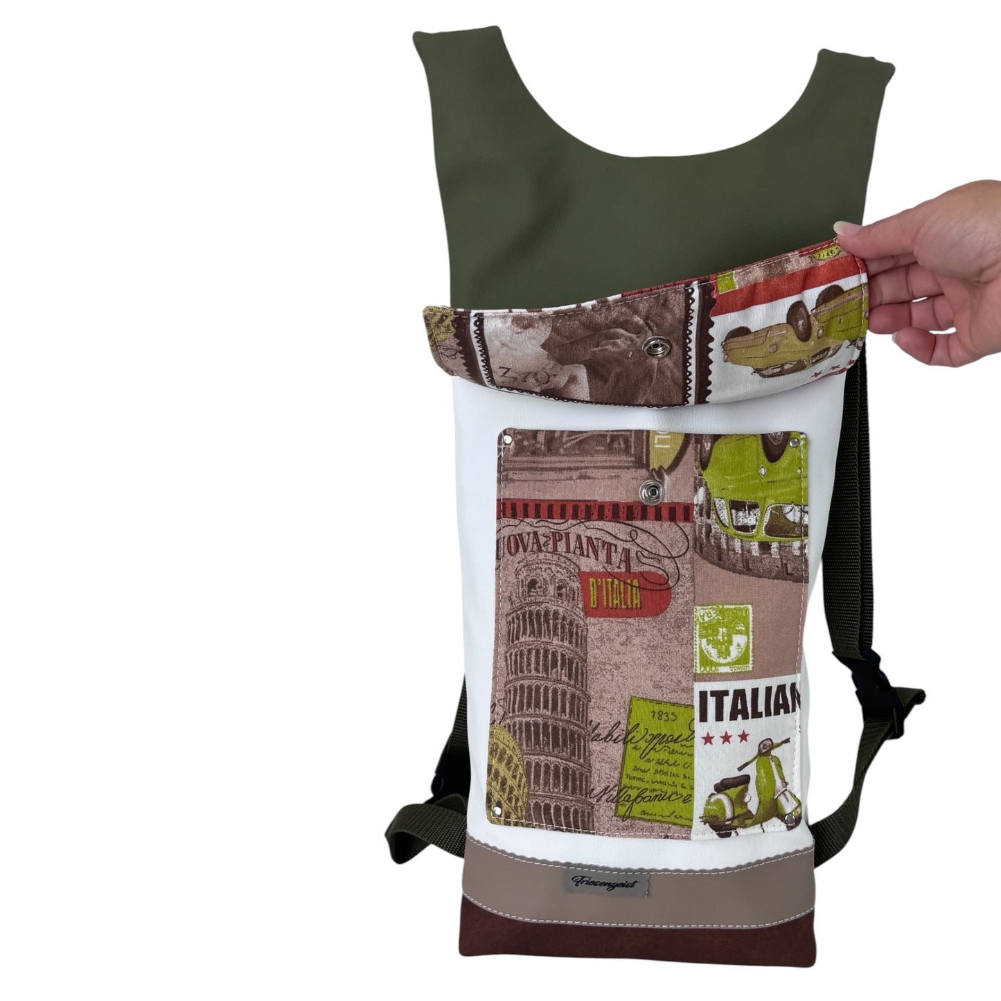 Damen- und Herrenrucksack Italy