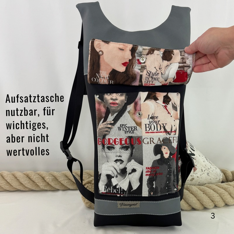 Damen- und Herrenrucksack Rucksack Anne