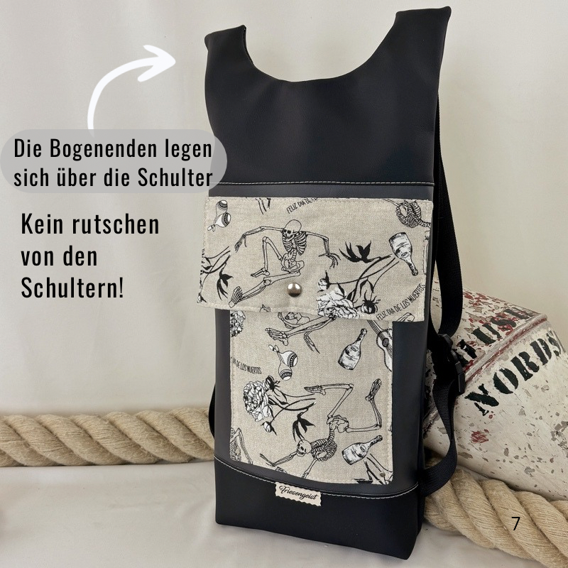 Damen- und Herrenrucksack Sam