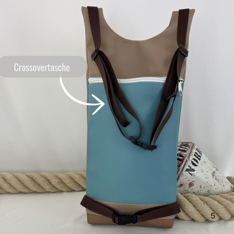 Damen- und Herrenrucksack Rucksack Amrum