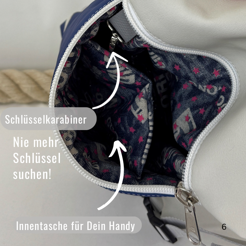 Damen- und Herrenrucksack Paula